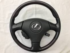 Оригинальный анатомический руль с косточкой дерево Lexus в Томске Руль. Lexus: IS300, IS200, SC430, GS430, GS300, GS400, RX300 Toyota: Allion, Windom, Allex, Aurion, Aristo, Ipsum, Verossa, Avensis, Estima Hybrid, Co...