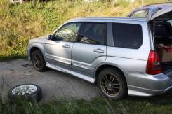 Клыки на задний бампер Subaru Forester sg5 XT во Владивостоке Клык бампера. Subaru Forester, SG5