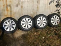 Комплект зимних колес R14 на Toyota в Кемерово Комплект зимних колес R14 на Toyota. x14" 4x100.00 ЦО 54,1 мм.