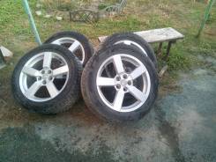 Продам 4 колеса 225/55 r18 Dunlop в Барнауле Продам 4 колеса 225/55 r18 Dunlop. 7.0x18" 5x114.30 ET38 ЦО 67,1 мм.