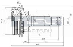 ШРУС внешний JD JCT0056A в Иркутске Шрус подвески наружный. Toyota: Corona, Sprinter Trueno, Corolla, Tercel, Raum, Sprinter, Carina, Vista, Caldina, Sprinter Carib, Corolla FX, Cynos, S...
