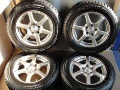 Хороший комплект литья с зимними шинами 215/60R16 Япония (№138) в Хабаровске Хороший комплект литья с зимними шинами 215/60R16 Япония (№138). 6.5x16" 5x114.30 ET42 ЦО 78,0 мм.