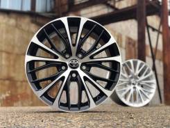 Новые литые диски R18 на Toyota Camry V70 в Краснодаре Toyota. 8.0x18", 5x114.30, ET50, ЦО 60,1 мм.