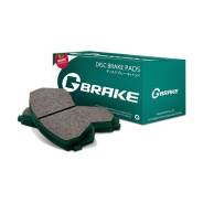 Колодки тормозные G-Brake GP09019 передние в Иркутске Колодки тормозные. Suzuki Escudo, TA01R, TA01W, TA02W, TA52W, TD01W, TD02W, TD32W, TD52W, TD62W, TL52W Suzuki Vitara, TA01C, TA01V, TA02C, TC01C, TC02...