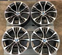 Новые 20" диски на BMW X5, X6 в Краснодаре BMW. 10.0/11.0x20", 5x120.00, ET40/37, ЦО 74,1 мм.