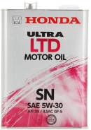 Масло моторное Honda Ultra LTD SN 5W-30 4 л. 08218-99974 фото
