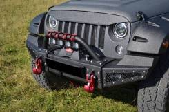 Бампер силовой передний листовой Jeep Wrangler JK 2007-2017
