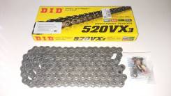   DID 520VX3, Steel120FB 