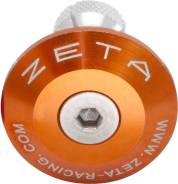    ZETA BarEnd Plug 29mm 2pcs Orange, ZE48-7009 