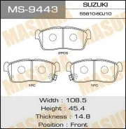 ������� �������� "Masuma" MS-9443 / AN-661K Masuma ����