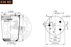  DAF 95 836M- 2  R836DF2 