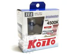  2 4500K H4 Koito Whitebeam ver. III  