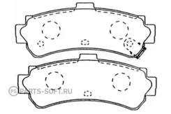 ��������� ������� SB Nagamochi BP22357 ������, �������� 4��, �����/������ ������ ����