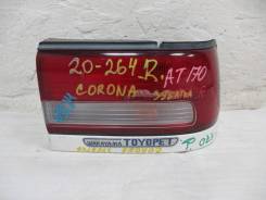 Фонарь стоп-сигнала наружный задний правый Toyota Corona AT170, AT171