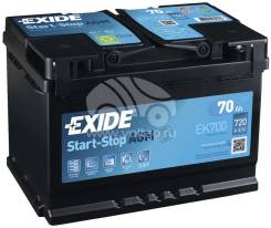 Аккумулятор Exide EK700 фото