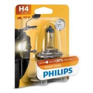 Лампа H4 12V 60/55W P43t-38 (серия Vision Moto) Philips Philips 12342PRBW фото