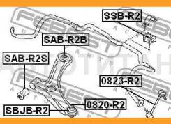      Subaru R2 R14 2003.10- ( JP) | Febest 0820-R2 | 
