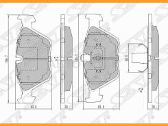    BMW X3 E83 04-10/5 E39 95-03/3 E46 03-/Z4 E86 06- Sat ST34112282995 