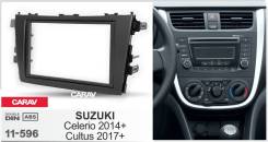 Переходная рамка Carav 11-596 | 2 DIN, Suzuki Celerio (2014+) фото