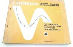  Honda CB 125 T / Parts Catalogue 