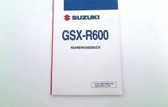  Suzuki GSX R 600 2004-2005 (GSXR600 K4/K5) German 