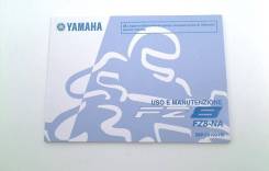  Yamaha FZ 8 2011-2015 (FZ8 Fazer) Italian 