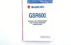  Suzuki GSR 600 2006-2010 (GSR600) Spanish, Italian, Dutch 