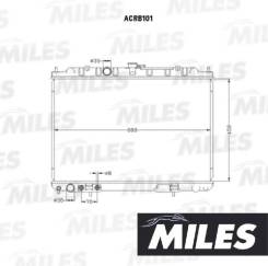 Радиатор miles acrb 104