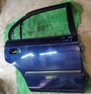 Дверь задняя правая Honda Domani MB3 синяя