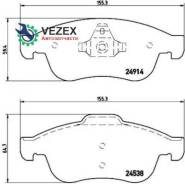   Renault Duster/Fluence/Scenic/Megane 08- . Brembo P68050 