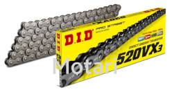  DID 520VX3 Steel120FB 