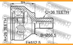 ���� �������� 26X56.5X36 Volvo S80 2007- [2710S40II] ����