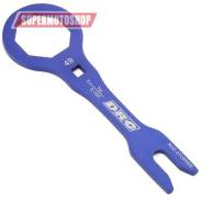    DRC Fork Top Cap Wrench for KYB 49 mm Blue 