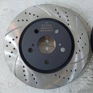 Тормозные диски вентилируемые с перфорацией и слотированием Tayga
