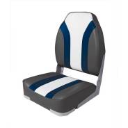    High Back Rainbow Boat Seat, - Newstarmarine 75107CBW 