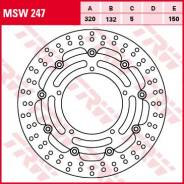   Yamaha MDF067 (MSW247) -  YZF-R1 '04-06, FZ1 '06-15, V-max 1700 