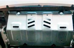 Защита радиатора Mitsubishi Pajero sport , L200 алюм 6мм фото
