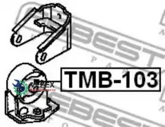 ���������� �������� ������� ��������� (Toyota Carina E AT19#/ST191/CT190 1992-1997) Febest Febest TMB103 ����