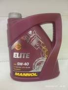 Моторное масло Mannol Elite 5W40 (4Л) фото