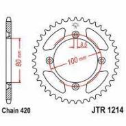 Звезда задняя JT JTR1214.36 для мотоциклов фото