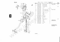 Suzuki Bandit 400V GK75A     69600-10D00 