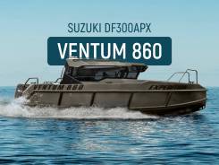 Катер Ventum 860 с моторами Suzuki DF300APX фото