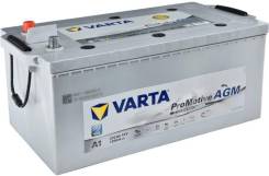 Лодочный аккумулятор Varta Promotive AGM A1 210 А/ч. 2021 год! фото