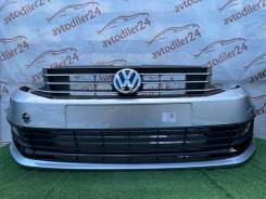 Volkswagen polo седан 2015-2020 бампер аналог новый , цвет reflex