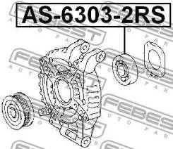   Toyota RAV4 ACA3#/ALA3#/GSA33/ZSA3# 2005.11-2012.12 [GR]/17*47*14  Febest AS63032RS 