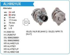 ��������� Isuzu NLR 85 [4HK1] / Isuzu NPR 75 [4JJ1] 24V, 80A Krauf ����