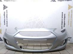 Бампер Hyundai Solaris 2010-2014 865114L000 1 RB ДО Рестайлинг, передний фото