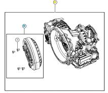  Dodge Avenger Chrysler Sebring 2,4 ED3 68100355AB 68103524AA 