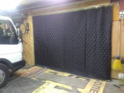 Утеплённые брезентовые шторы для гаражей, боксов и складов фото