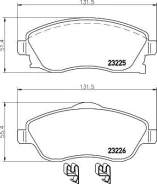 ������� ��������� �������� �������� OPEL Corsa C 00-, Meriva A 03-, Tigra B 04- HSB HP8377 ����